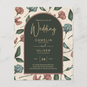 LeahG Emerald Green Terracotta Gold FALL Wedding