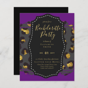 LeahG Pretty Girly Bachelorette Glam Animal Prints