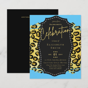 LeahG Pretty Girly Bachelorette Glam Animal Prints