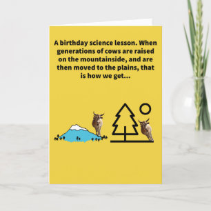 Lean Beef - Birthday Card