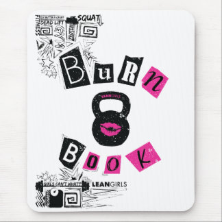 Lean Girls Burn Book Mouse Mat