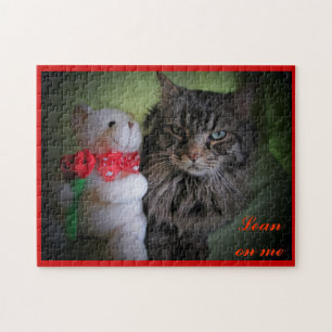 Lean on me(ow) jigsaw puzzle
