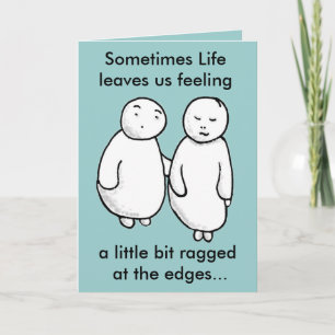 Lean on me - when you feel down card