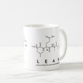 Lean peptide name mug (Front Right)