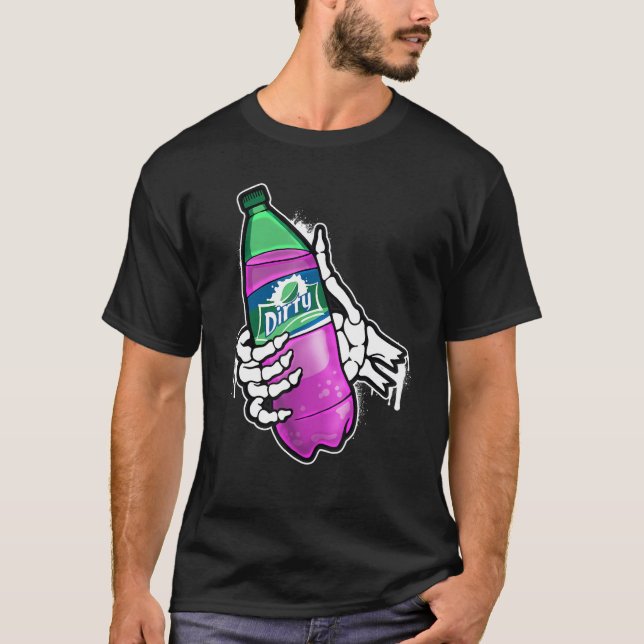 Lean  Purple Drank Dirty Double cup Lean Line Smok T-Shirt (Front)
