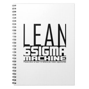 Lean Six Sigma Machine Notebook