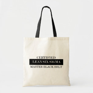 Lean Six sigma Master Black Belt Tote Bag