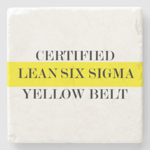 Lean Six Sigma Yellow Belt Coaster