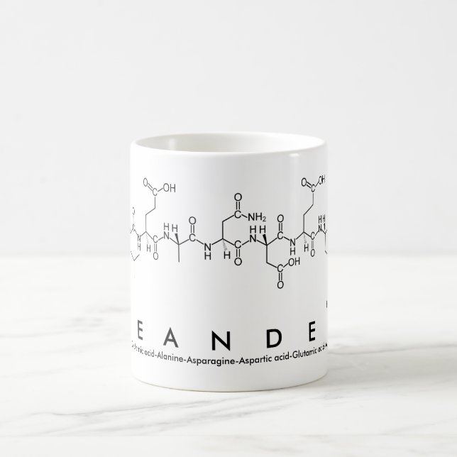 Leander peptide name mug (Center)