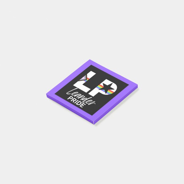 Leander Pride Post-It Notes! Post-it Notes (Angled)