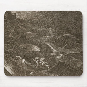 Leander Swims Over the Hellespont to Meet his Mist Mouse Mat
