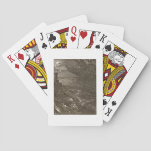Leander Swims Over the Hellespont to Meet his Mist Playing Cards