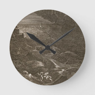 Leander Swims Over the Hellespont to Meet his Mist Round Clock