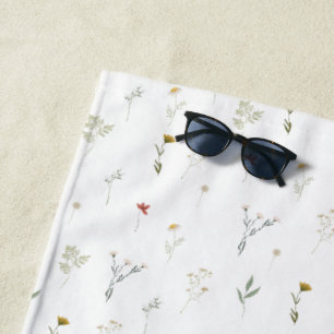 Leander Wildflowers Beach Towel