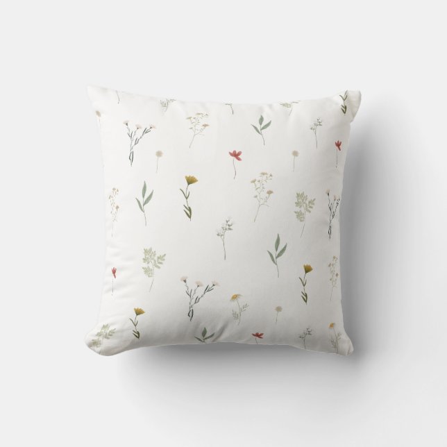 Leander Wildflowers Cushion (Front)