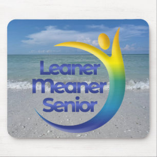 Leaner Meaner Senior Mouse Pad, Siesta Key Edition Mouse Mat