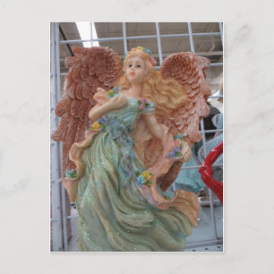 Leaning Angel Postcard