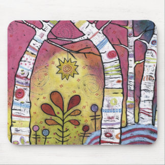 Leaning into Starlight Mousepad - 9.25" x 7.75"