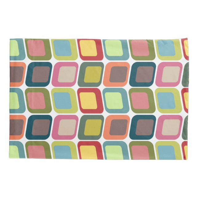 Leaning Rectangles  Pillowcase (Back)