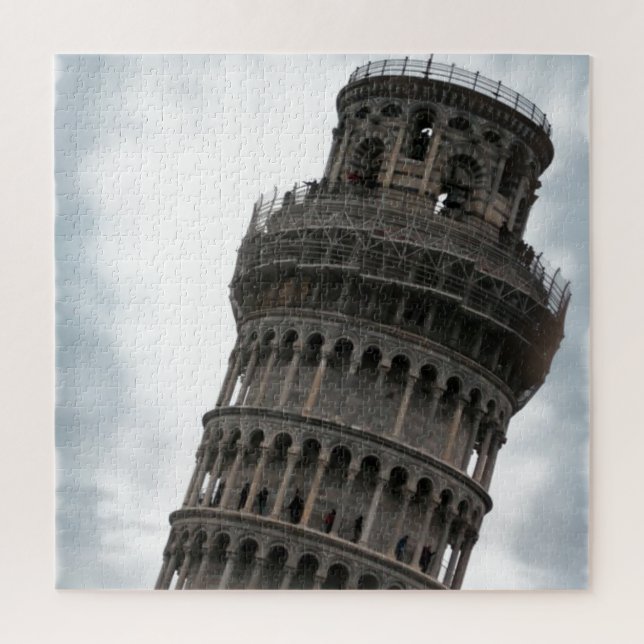 Leaning Tower of Pisa Italy Travel Jigsaw Puzzle (Vertical)