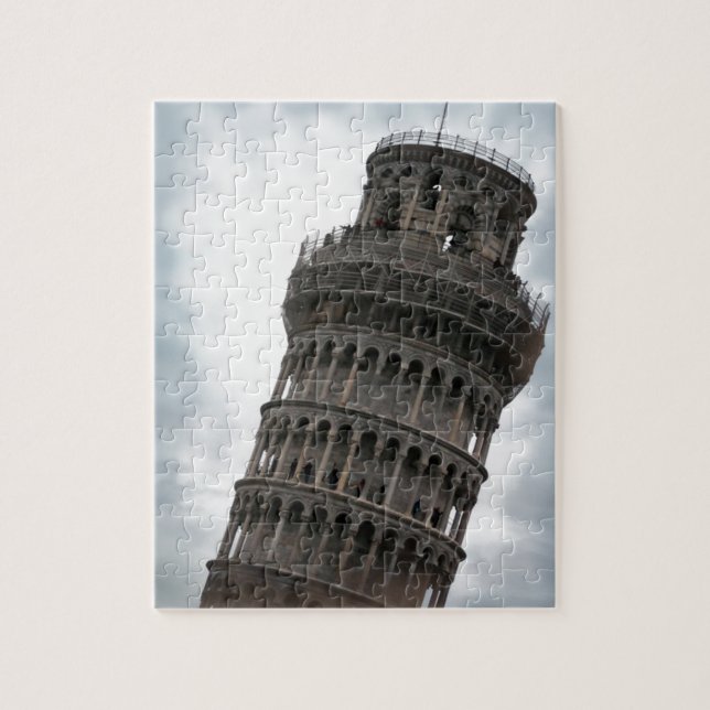 Leaning Tower of Pisa Italy Travel Jigsaw Puzzle (Vertical)