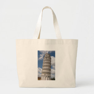 Leaning Tower of Pisa Large Tote Bag
