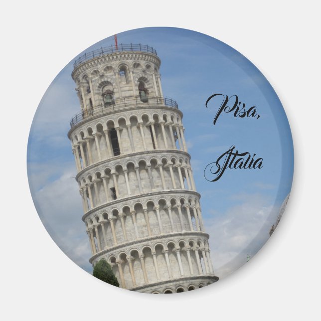 Leaning Tower of Pisa Magnet (Front)