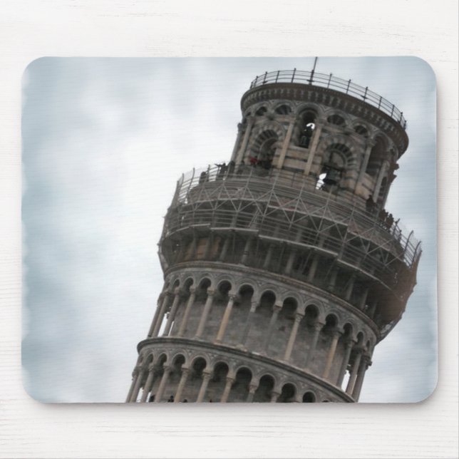 Leaning Tower of Pisa Mouse Mat (Front)