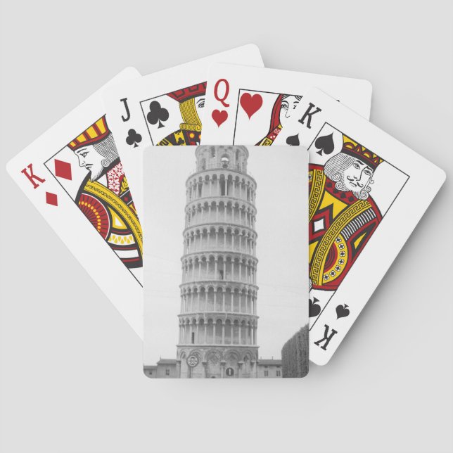 Leaning Tower of Pisa Playing Cards (Back)