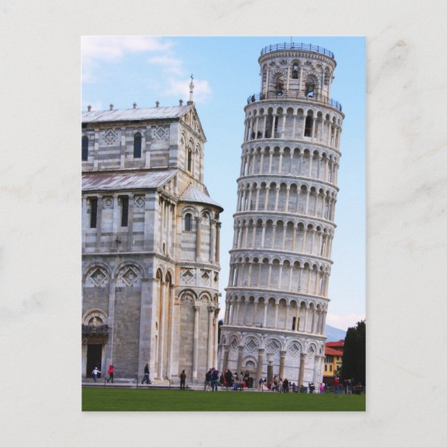 Leaning Tower of Pisa Postcard (Front)