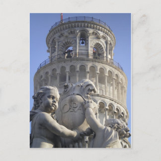 Leaning Tower of Pisa Postcard