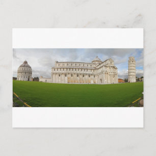 Leaning Tower of Pisa Postcard