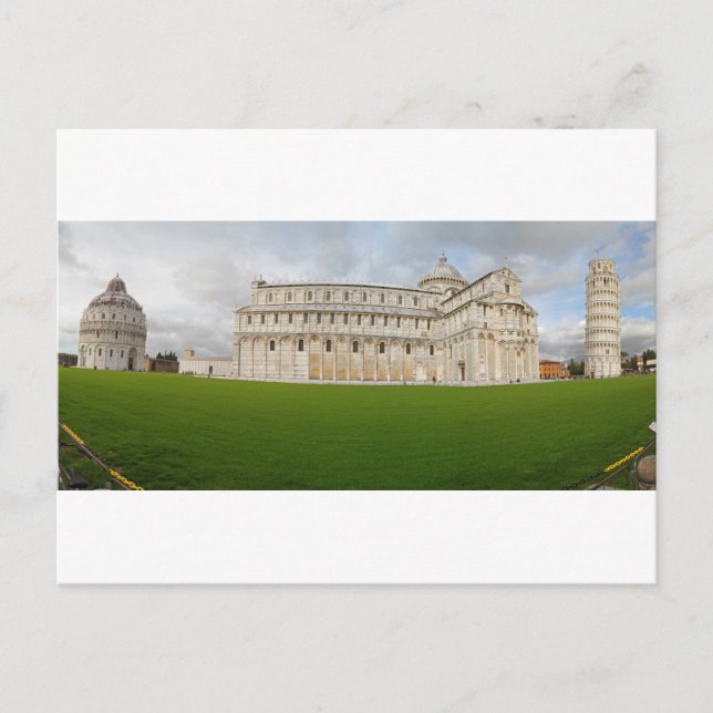 Leaning Tower of Pisa Postcard (Front)