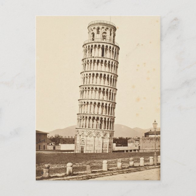Leaning Tower of Pisa Postcard (Front)