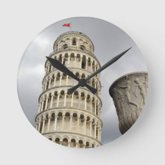 Leaning tower of Pisa Round Clock