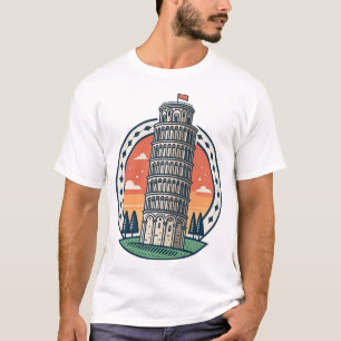 Leaning Tower of Pisa T-Shirt