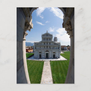 Leaning Tower Pisa, Italy Postcard