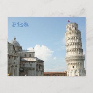 Leaning Tower Postcard