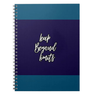 Leap Beyond Limits Notebook