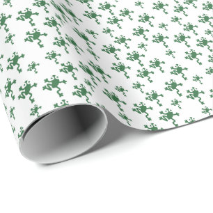 Leap Birthday Feb 29 Leaper Frog Simple Wrapping Paper