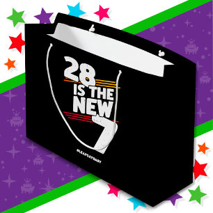 Leap Day 28th Birthday Party New Leap Year Feb 29 Large Gift Bag