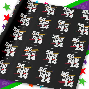 Leap Day 56th Birthday Party New Leap Year Feb 29 Wrapping Paper