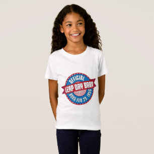 Leap Day Baby -- Leap Year Birthday, 1956 T-Shirt