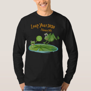 Leap Day Birthday for Fathers February 29th Leap T-Shirt