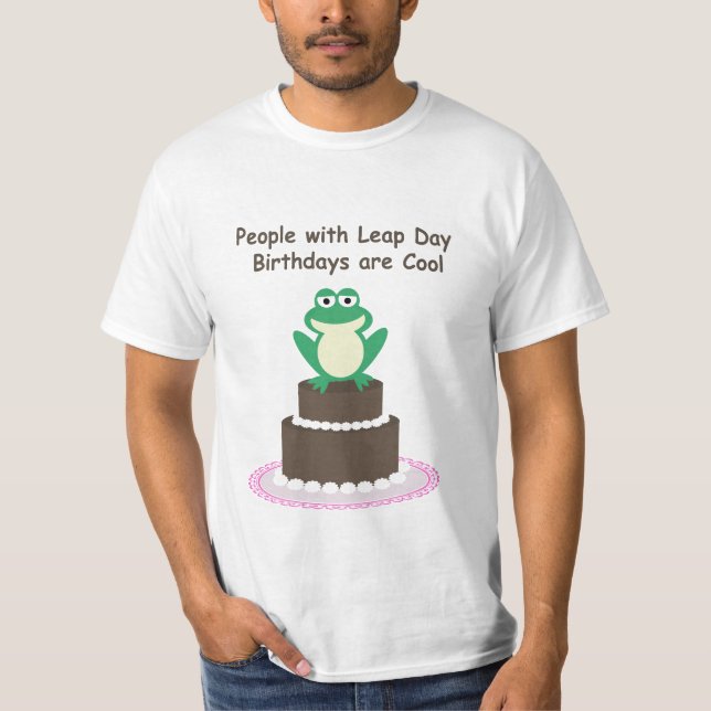 Leap Day Birthday Shirt (Front)