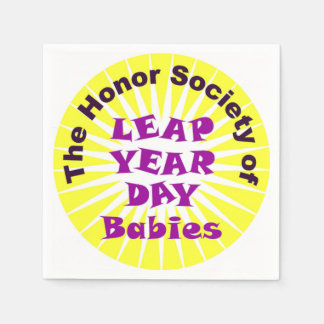 LEAP DAY LOGO NAPKIN