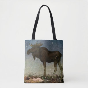 “Leap Finds the Sleeping Princess” by John Bauer Tote Bag