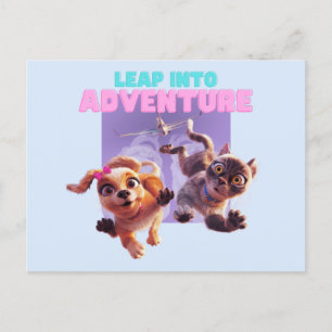 Leap Into Adventure Postcard