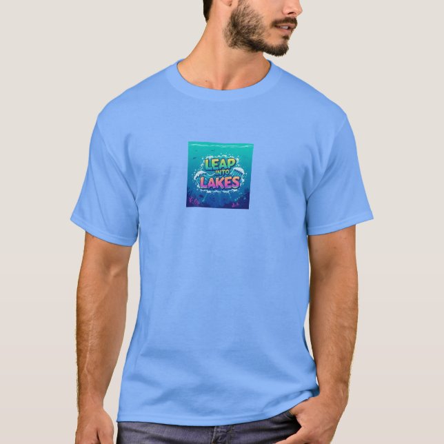 Leap into Lakes T-shirt Design (Front)