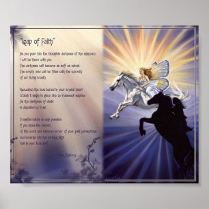 Leap of Faith Inspirational Posters